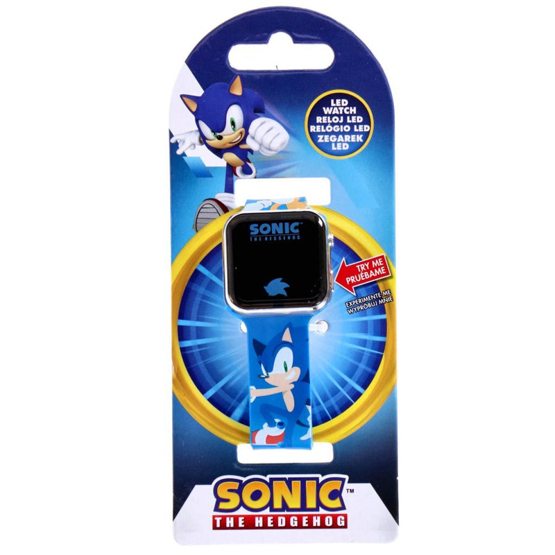 Laad de afbeelding in de Gallery-viewer, Overige Merken Sonic Led Horloge Blauw
