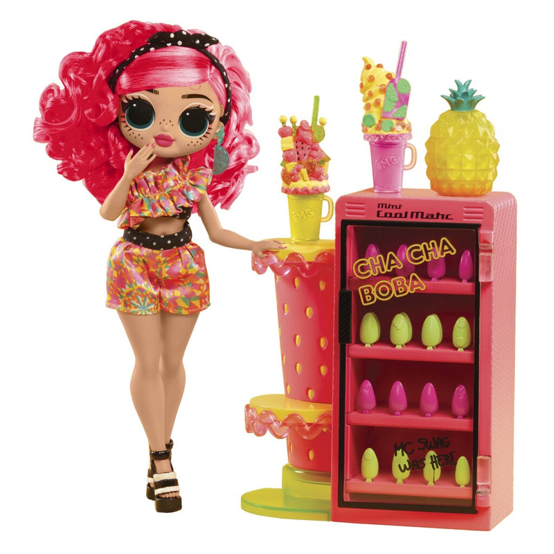 Laad de afbeelding in de Gallery-viewer, L.o.l. Surprise O.m.g. Sweet Nails Pinky Pops Fruit Shop