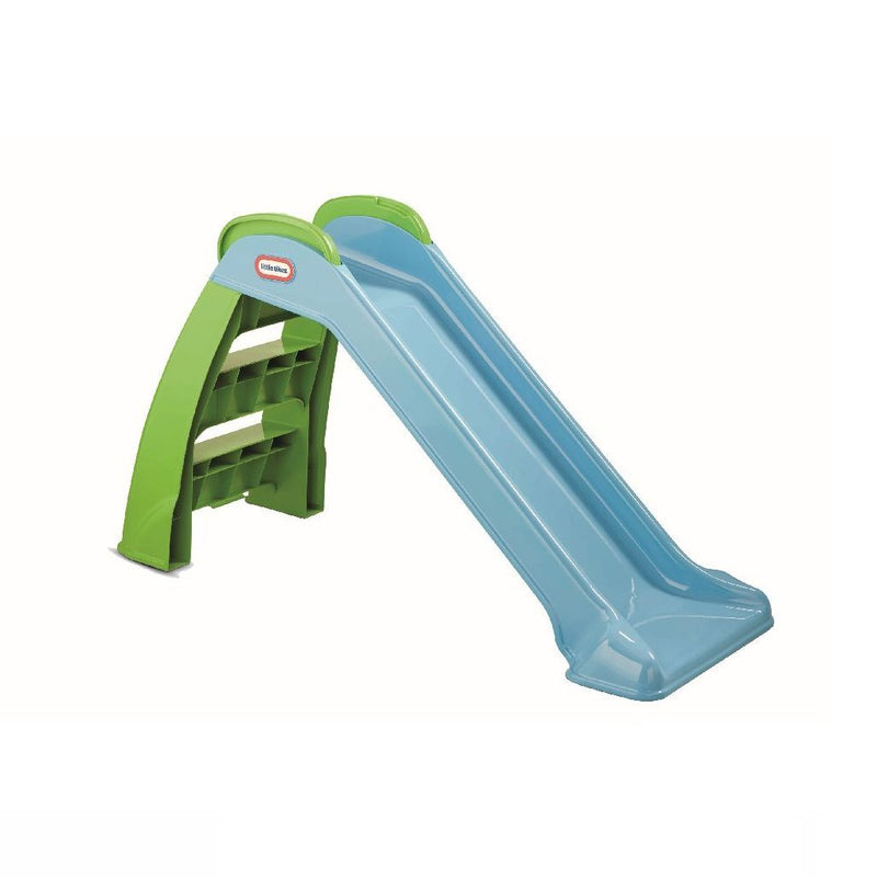 Laad de afbeelding in de Gallery-viewer, Little Tikes Junior Glijbaan 122X49X70 Cm Blauw/Groen