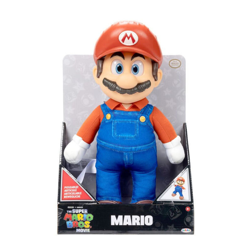 Laad de afbeelding in de Gallery-viewer, Super Mario Pluche Knuffel Mario 38 Cm