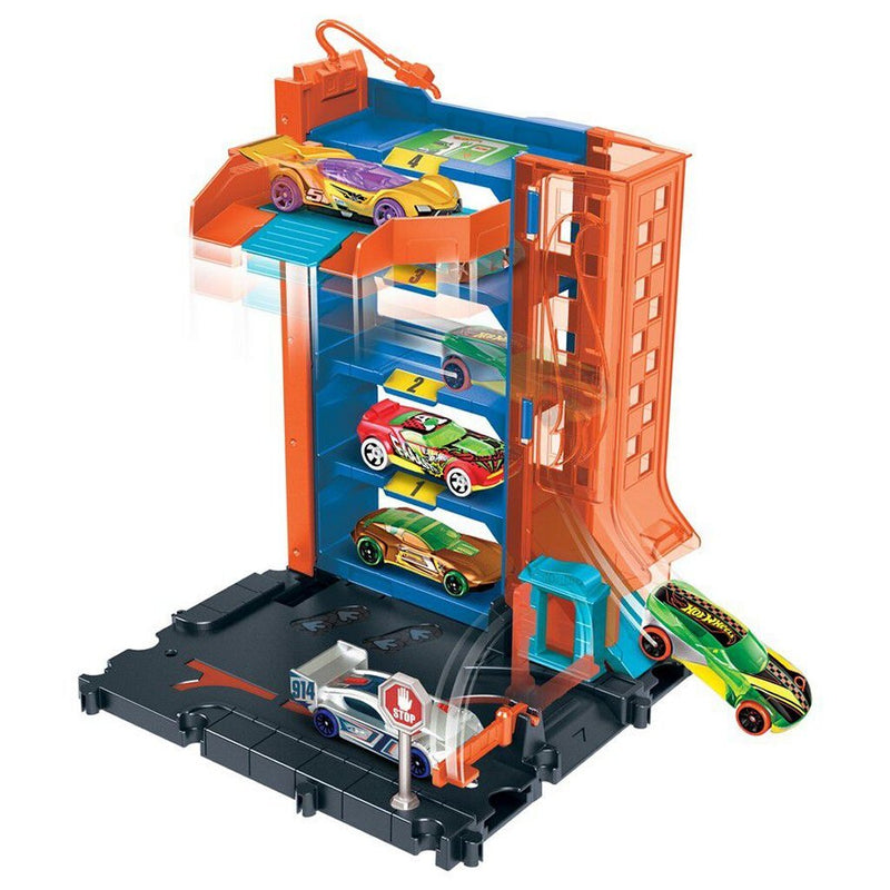 Laad de afbeelding in de Gallery-viewer, Mattel Hot Wheels City Downtown Speelset Assorti