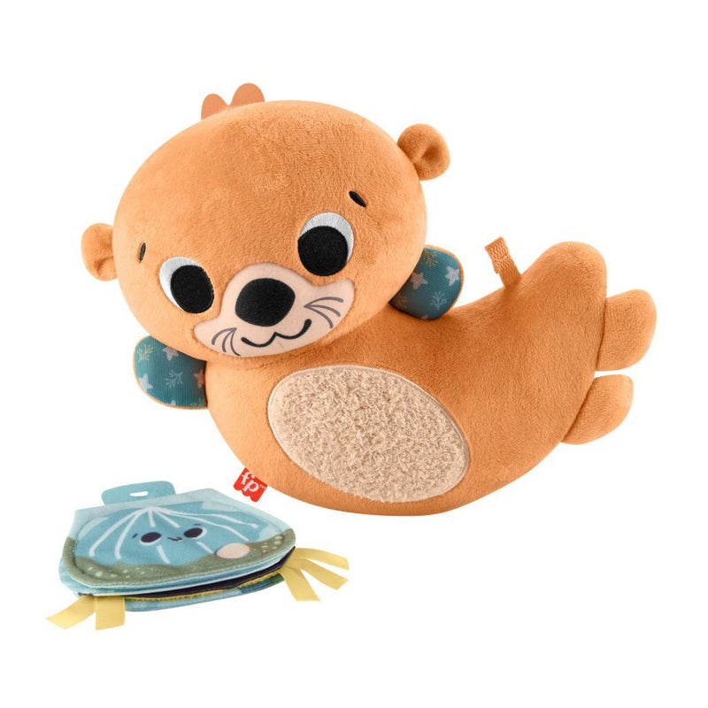 Laad de afbeelding in de Gallery-viewer, Fisher Price 2In1 Schommelende Otter Knuffel
