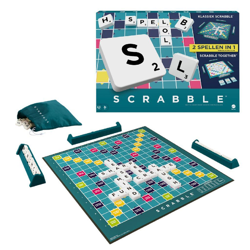 Laad de afbeelding in de Gallery-viewer, Mattel Scrabble Original
