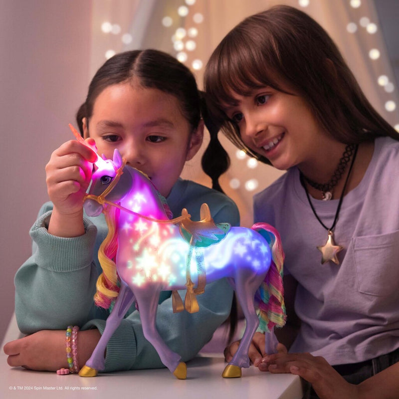Laad de afbeelding in de Gallery-viewer, Unicorn Academy Unicorn Rainbow Wildstar + Licht En Geluid