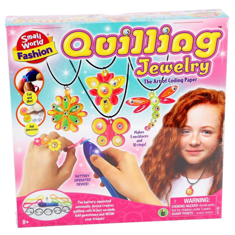 Laad de afbeelding in de Gallery-viewer, Small World Creative Papier Quilling Sieraden Luxe