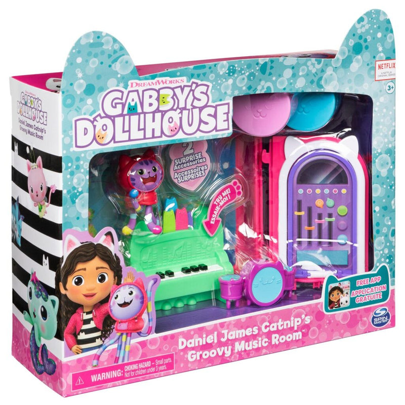 Laad de afbeelding in de Gallery-viewer, Gabby's Dollhouse Gabby'S Dollhouse Daniel James Catnips Muziekkamer