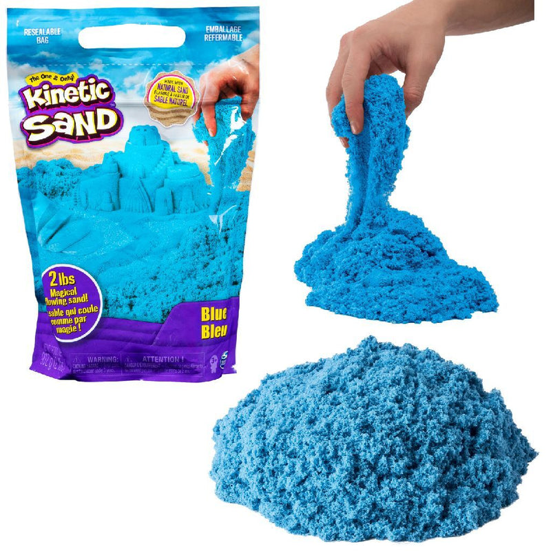Laad de afbeelding in de Gallery-viewer, Kinetic Sand Colour Sand Bag Blauw 907G