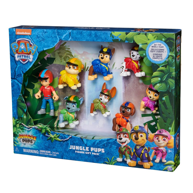 Laad de afbeelding in de Gallery-viewer, Paw Patrol Jungle Pups Figuren 8-Delig