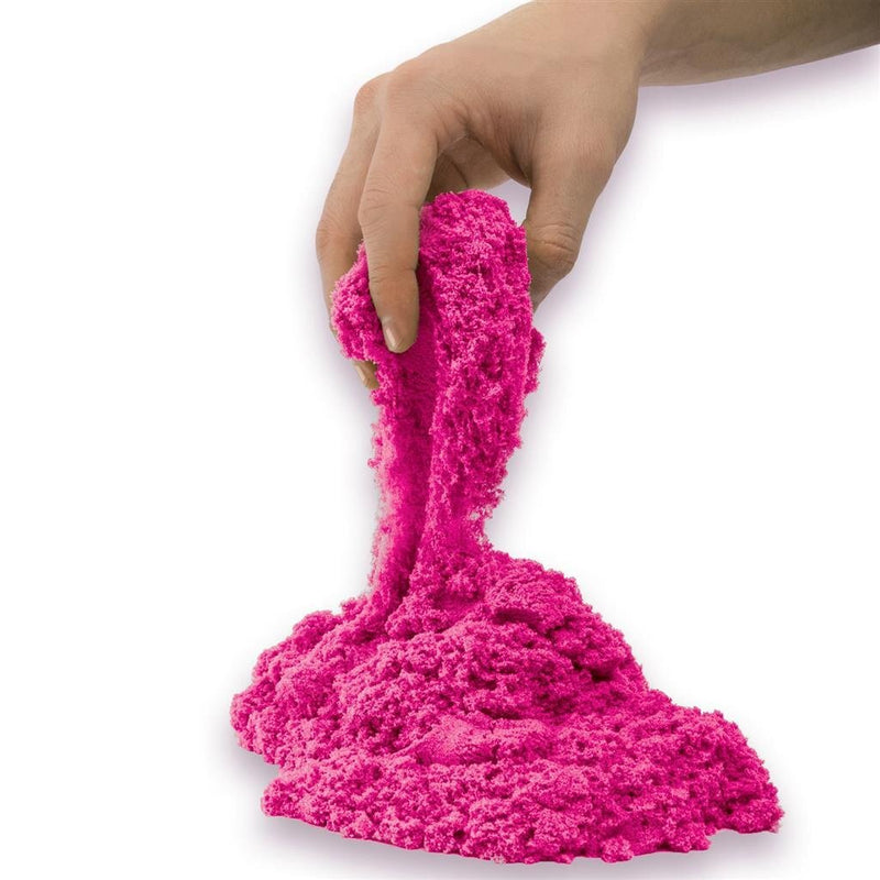 Laad de afbeelding in de Gallery-viewer, Kinetic Sand Magical Flowing Zand 90 G Roze