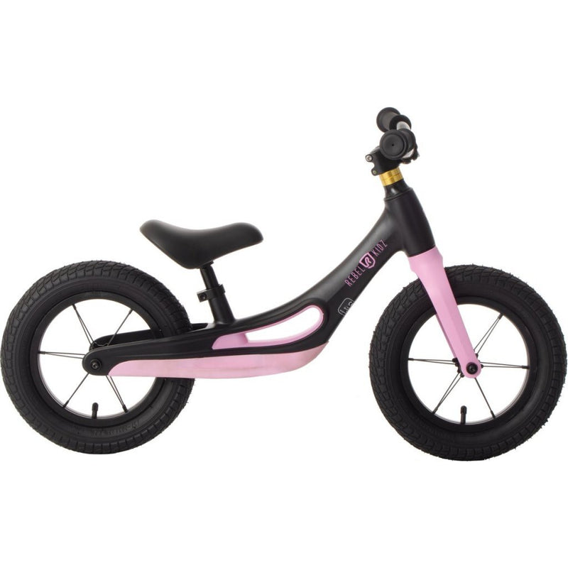 Laad de afbeelding in de Gallery-viewer, Rebel Kidz Loopfiets Zwart/Roze