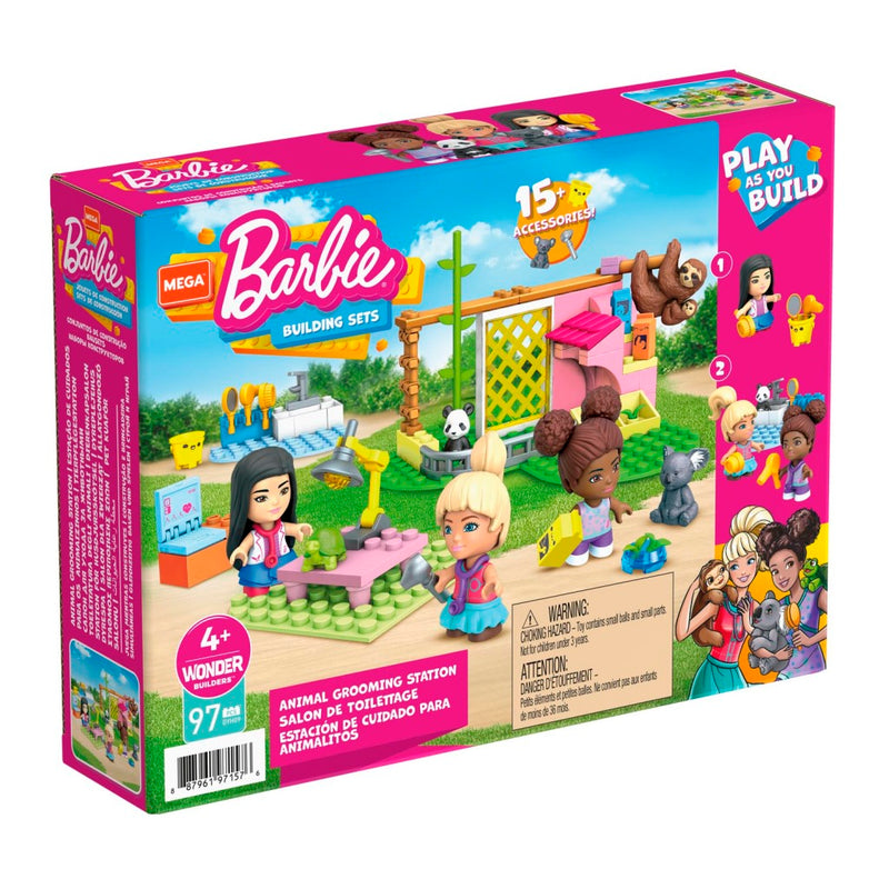 Laad de afbeelding in de Gallery-viewer, Mega Bloks Barbie Animal Rescue