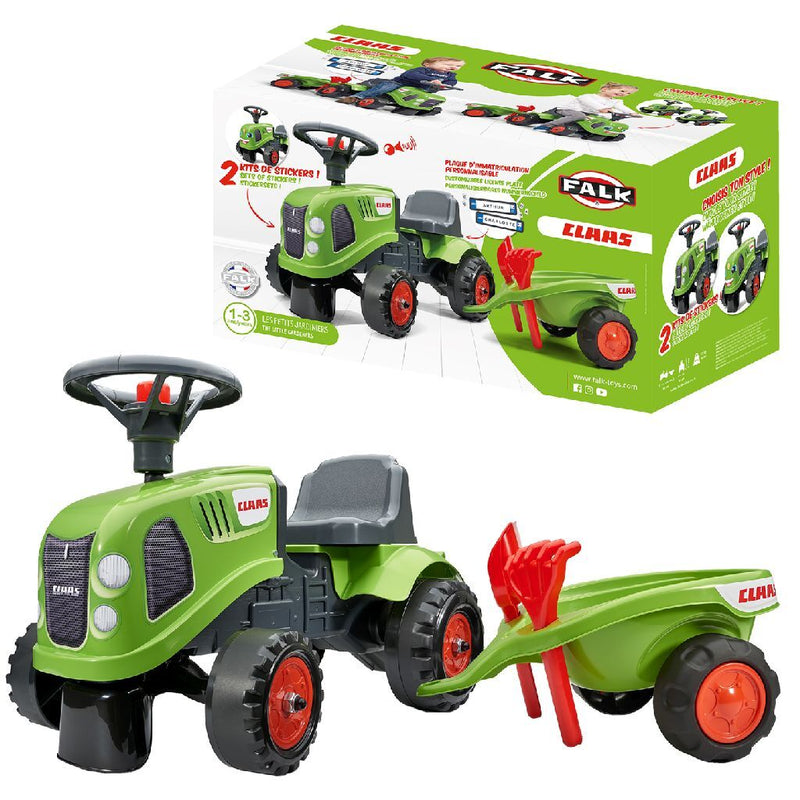 Laad de afbeelding in de Gallery-viewer, Falk Claas Looptractor Groen