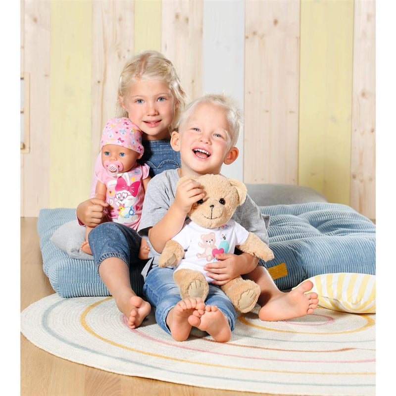 Laad de afbeelding in de Gallery-viewer, Baby Born Knuffelbeer + Boekje 36 Cm