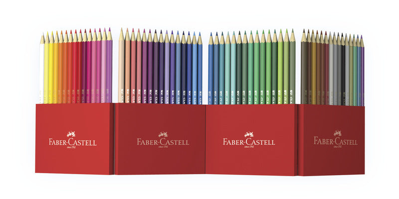 Laad de afbeelding in de Gallery-viewer, Faber Castell Fc-111260 Kleurpotlood Faber-Castell Castle Zeskantig Karton Etui 60 Stuks
