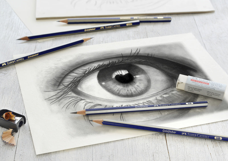 Laad de afbeelding in de Gallery-viewer, Faber Castell Fc-114000 Grafietset Faber-Castell Goldfaber 8-Delig
