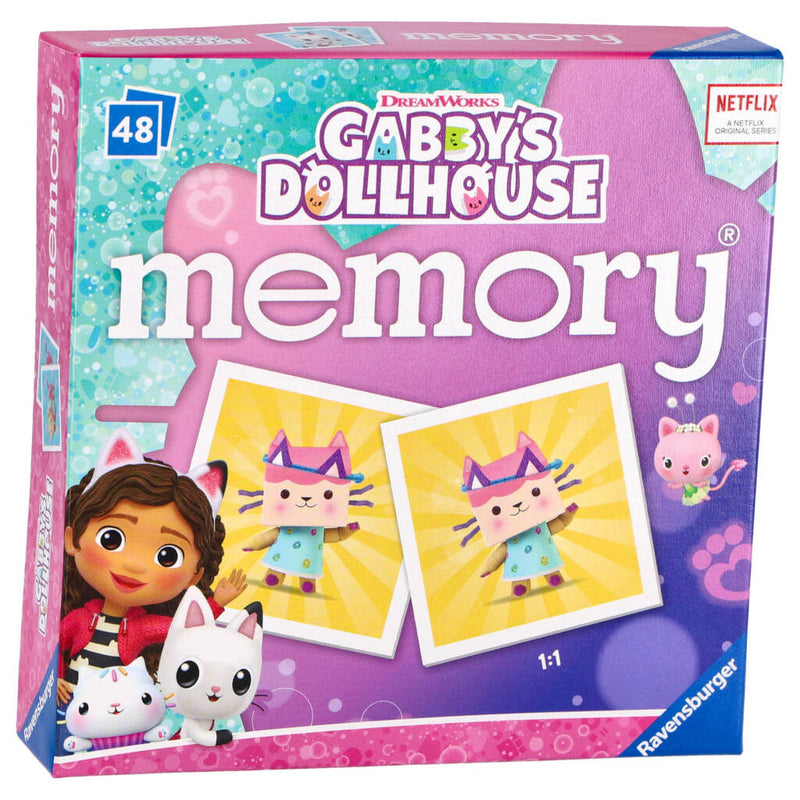 Laad de afbeelding in de Gallery-viewer, Ravensburger Gabby'S Dollhouse Memory 48 Kaarten