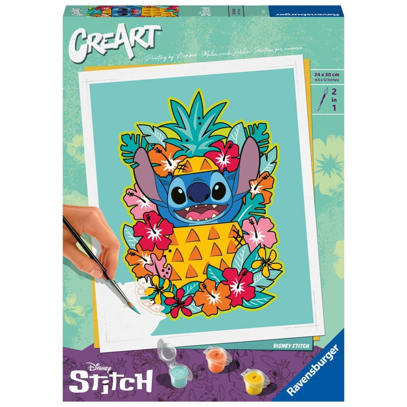 Laad de afbeelding in de Gallery-viewer, Ravensburger Creart Disney Stitch Schilderen Op Nummers