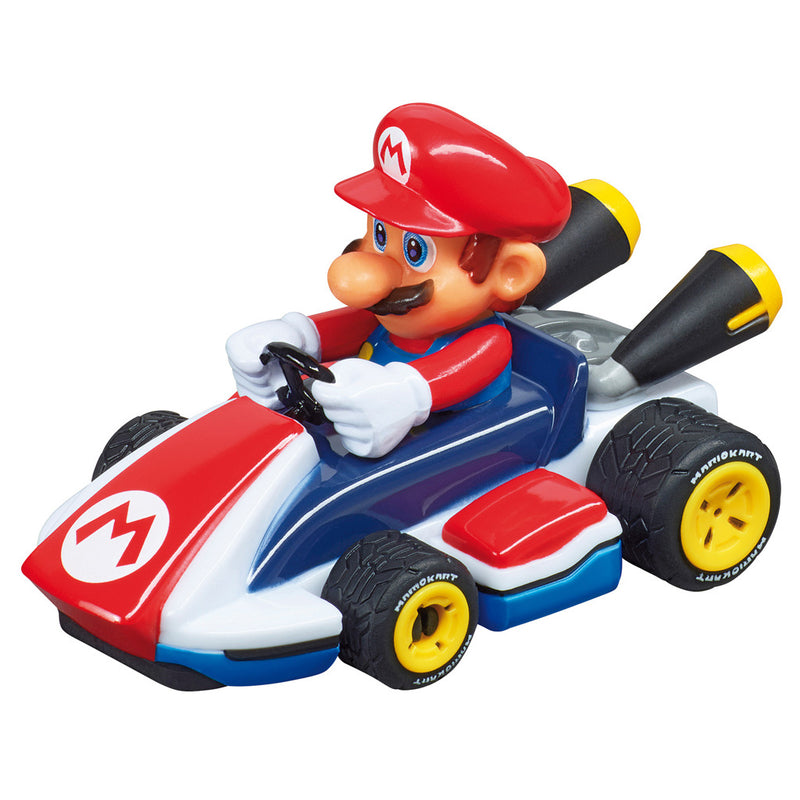 Laad de afbeelding in de Gallery-viewer, Carrera First Mariokart Racebaan + 2 Auto's En 2 Controllers 240 Cm