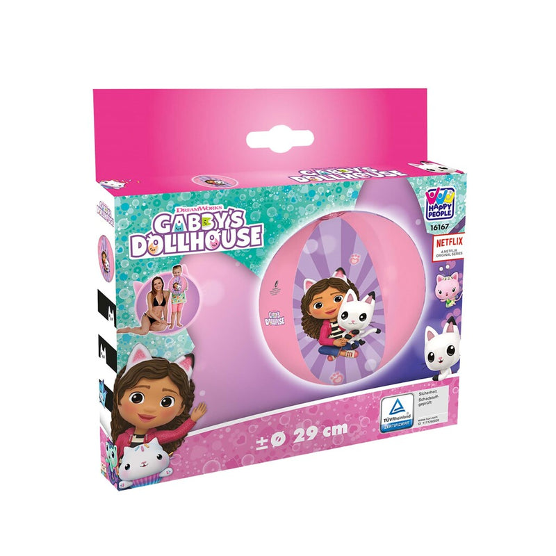 Laad de afbeelding in de Gallery-viewer, Gabby's Dollhouse Gabby'S Dollhouse Strandbal 29 Cm Roze/Paars