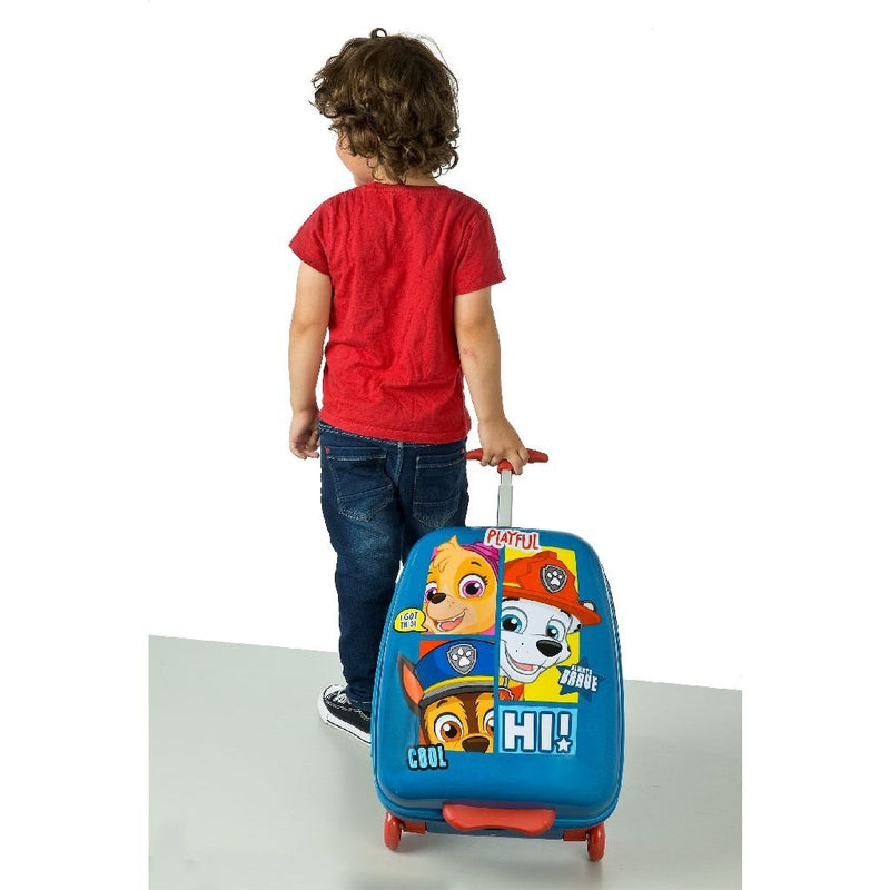 Laad de afbeelding in de Gallery-viewer, Paw Patrol Trolley 20X33X44 Cm Blauw/Rood