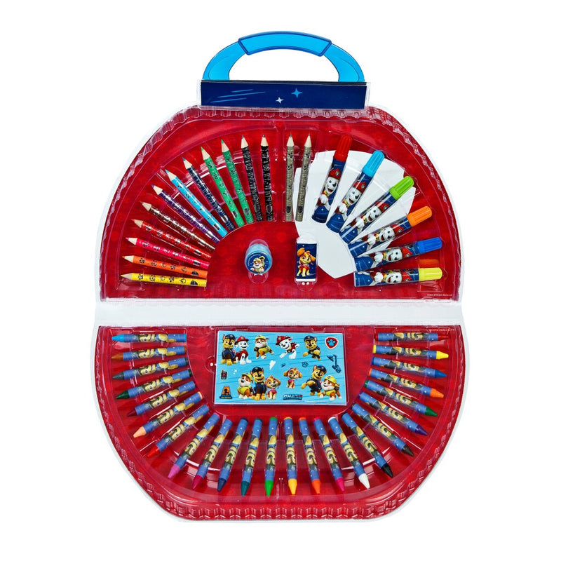 Laad de afbeelding in de Gallery-viewer, Paw Patrol Kleurkoffer 51-Delig