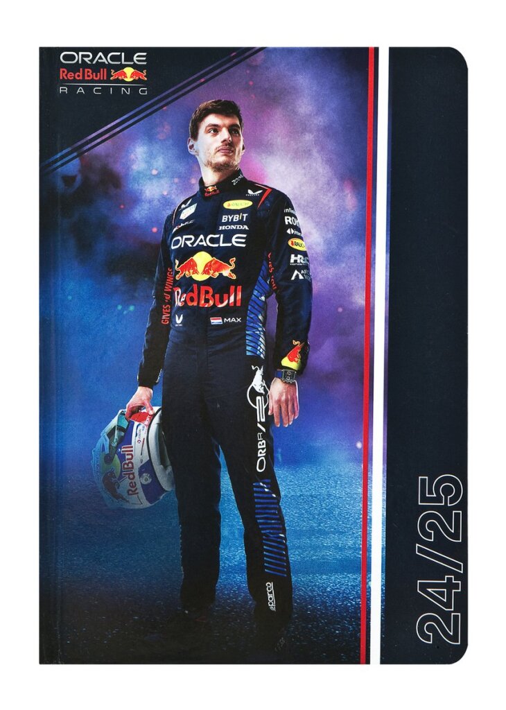 Laad de afbeelding in de Gallery-viewer, Undercover Red Bull Max Verstappen Agenda A5
