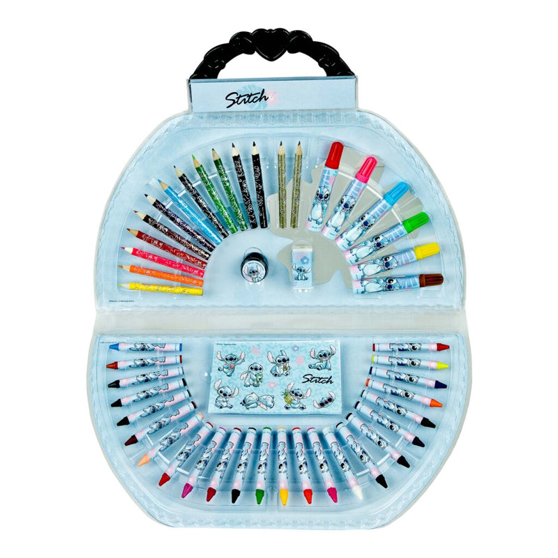 Laad de afbeelding in de Gallery-viewer, Disney Stitch Kleurkoffer 51-Delig