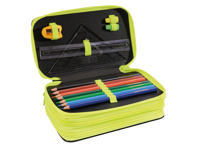 Laad de afbeelding in de Gallery-viewer, Eberhard Faber Ef-577571 Gevuld Etui Race Auto 36-Delig 3 Laags