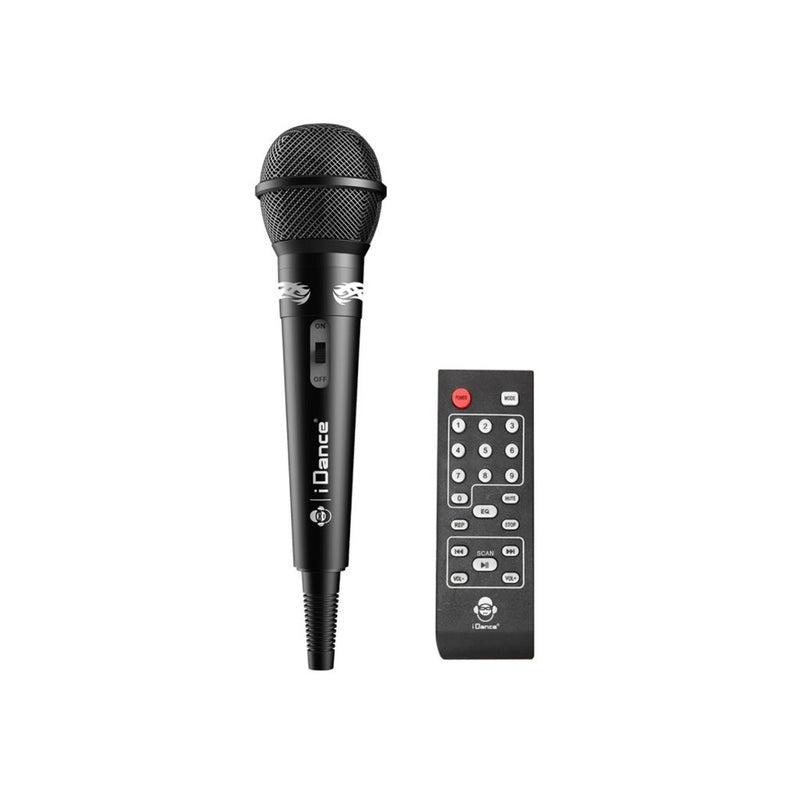 Laad de afbeelding in de Gallery-viewer, Idance Groove Boombox 216 + Wielen En Licht Zwart