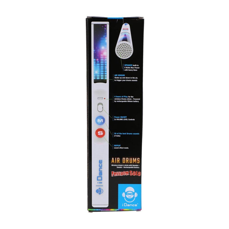 Laad de afbeelding in de Gallery-viewer, Idance Air Drums + Licht Wit