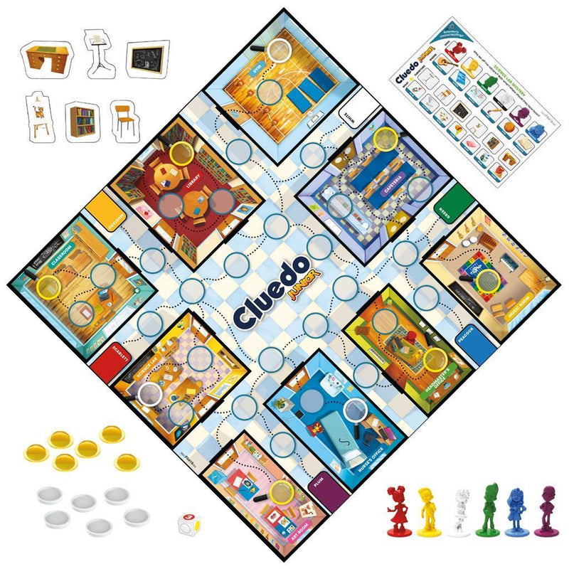 Laad de afbeelding in de Gallery-viewer, Hasbro Gaming Cluedo Junior