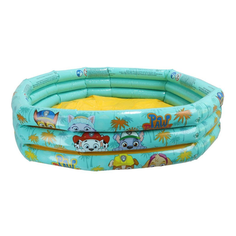 Laad de afbeelding in de Gallery-viewer, Paw Patrol 3 Rings Zwembad Groen/Geel