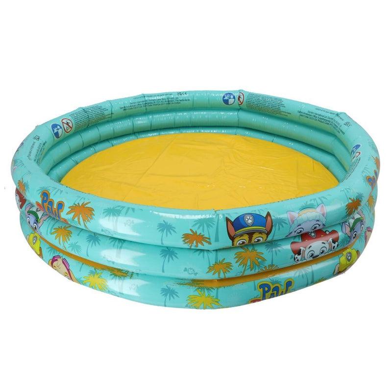 Laad de afbeelding in de Gallery-viewer, Paw Patrol 3 Rings Zwembad Groen/Geel