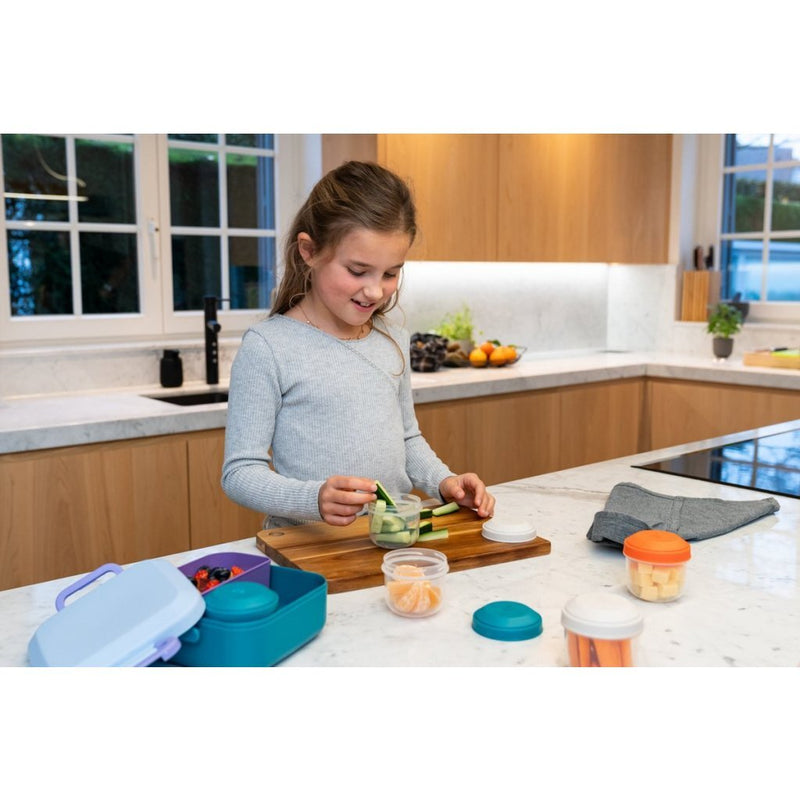 Laad de afbeelding in de Gallery-viewer, Amuse Rikko Lagoon Sky Lunchbox Blauw/Paars