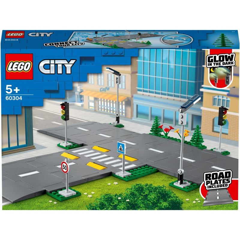 Laad de afbeelding in de Gallery-viewer, Lego City 60304 Wegplaten