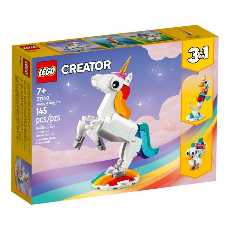 Laad de afbeelding in de Gallery-viewer, Lego Creator 31140 3In1 Magische Eenhoorn