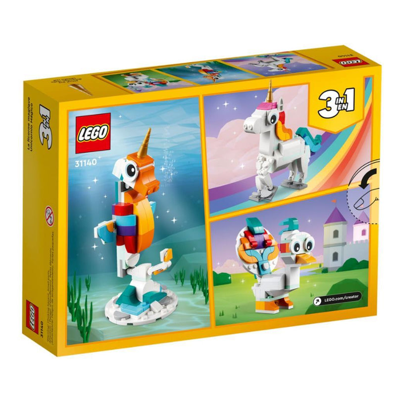 Laad de afbeelding in de Gallery-viewer, Lego Creator 31140 3In1 Magische Eenhoorn