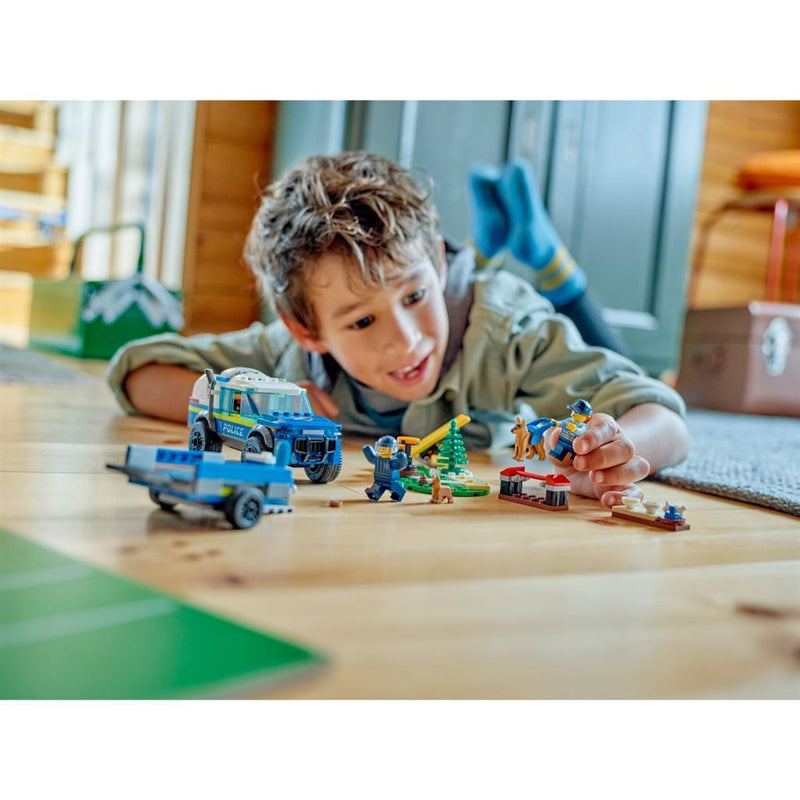 Laad de afbeelding in de Gallery-viewer, Lego City 60369 Mobiele Training Voor Politiehonden