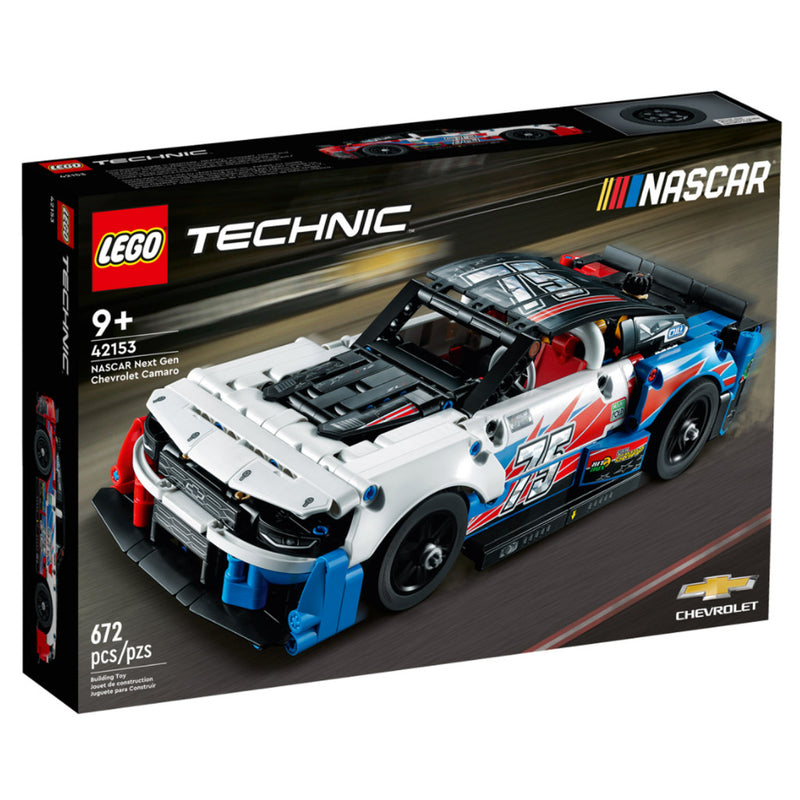 Laad de afbeelding in de Gallery-viewer, Lego Technic 42153 Nascar Next Gen Chevrolet Camaro Zl1