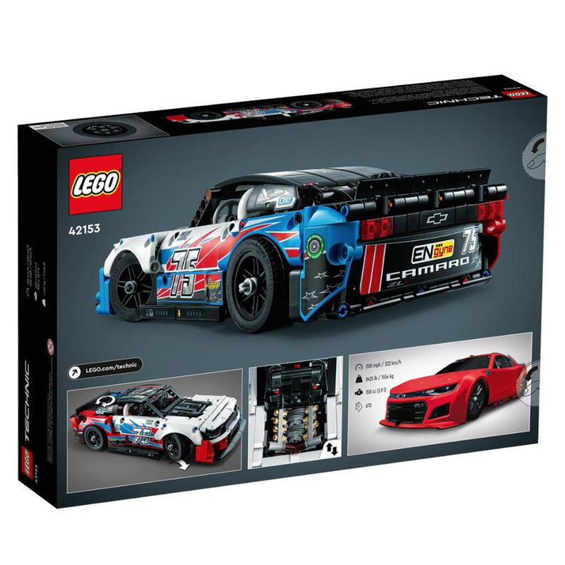 Laad de afbeelding in de Gallery-viewer, Lego Technic 42153 Nascar Next Gen Chevrolet Camaro Zl1