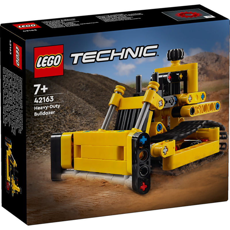 Laad de afbeelding in de Gallery-viewer, Lego Technic 42163 Zware Bulldozer