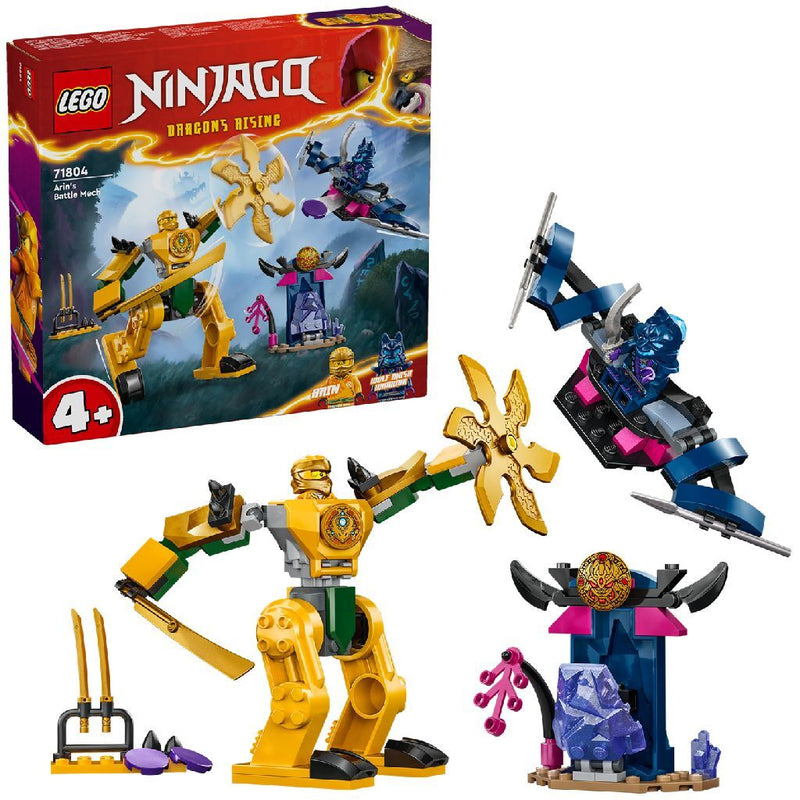 Laad de afbeelding in de Gallery-viewer, Lego Ninjago 71804 Arins Strijdmecha
