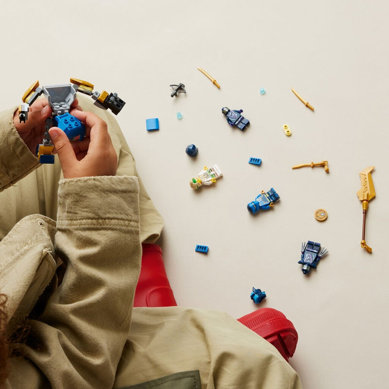 Laad de afbeelding in de Gallery-viewer, Lego Ninjago 71805 Jays Mecha Strijdpakket