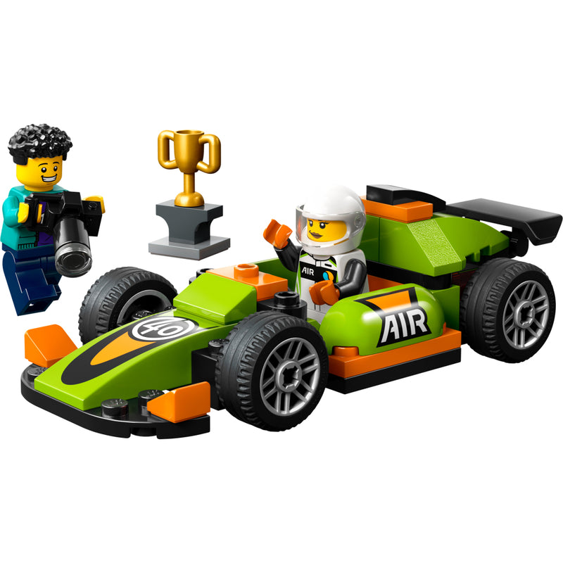Laad de afbeelding in de Gallery-viewer, Lego City 60399 Groene Racewagen