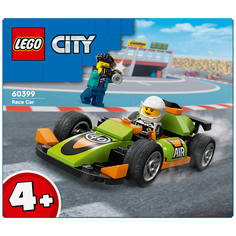 Laad de afbeelding in de Gallery-viewer, Lego City 60399 Groene Racewagen