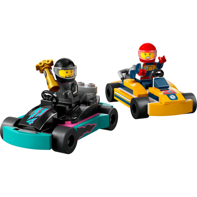 Laad de afbeelding in de Gallery-viewer, Lego City 60400 Karts En Racers