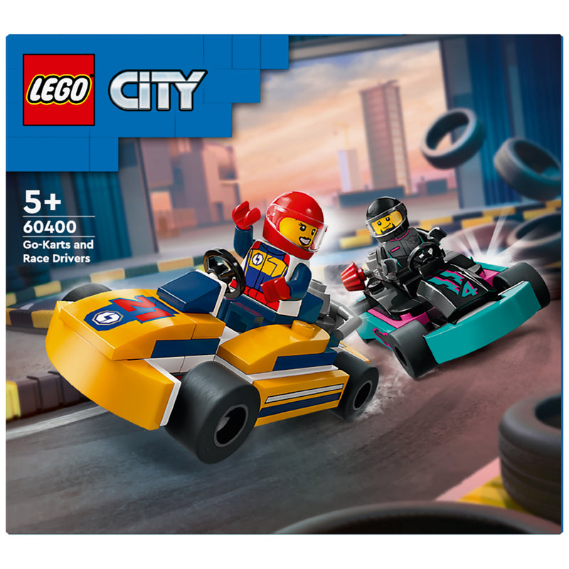 Laad de afbeelding in de Gallery-viewer, Lego City 60400 Karts En Racers
