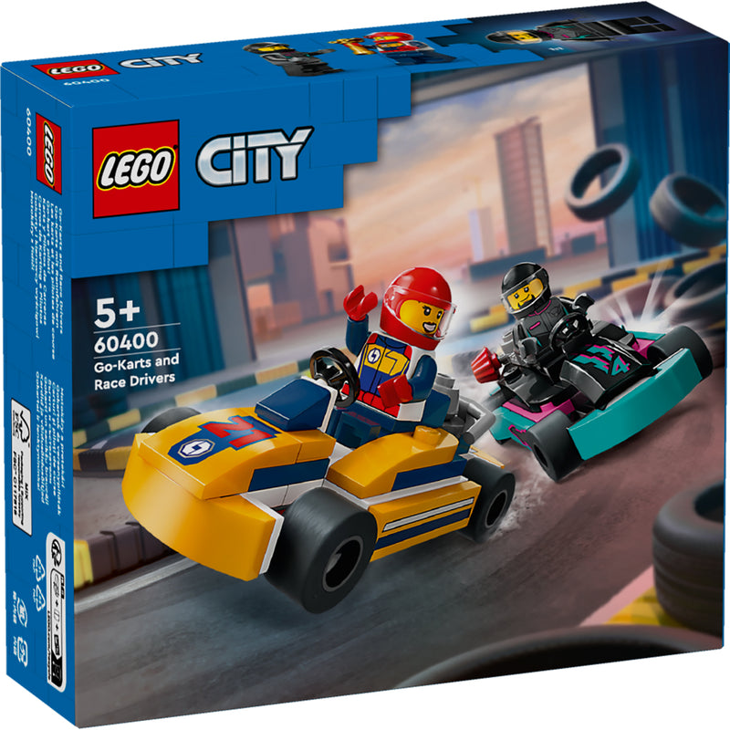 Laad de afbeelding in de Gallery-viewer, Lego City 60400 Karts En Racers