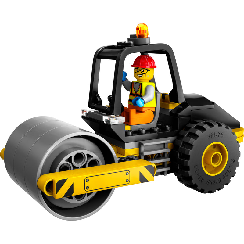 Laad de afbeelding in de Gallery-viewer, Lego 60401 City Vehicles Construction Steamroller
