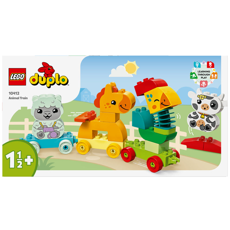 Laad de afbeelding in de Gallery-viewer, Lego Duplo 10412 Dierentrein